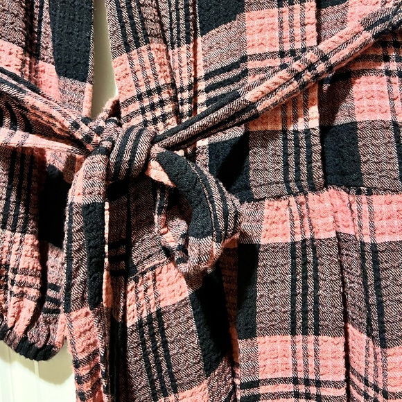 Anthropologie Cloth & Stone Daia Minj Plaid Dress - Petite Medium - Picture 8 of 8